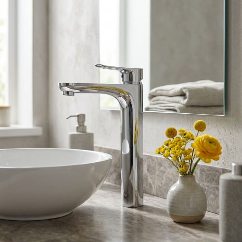 Висок смесител за купа AQUASSENT SAYRO,хром Висок смесител за купа AQUASSENT SAYRO,хром