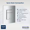 Промо комплект структура за вграждане GROHE RAPID SL, бутон Skate Cosmopolitan, планки за монтаж и окачена тоалетна LAVITA Sofi Slim 49 см - цена: 345.40€