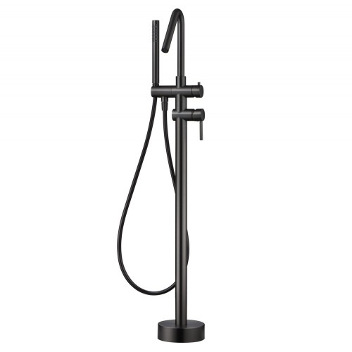 Стоящ смесител за вана IMEX Corcega BBEC01/BGM, black gun metal