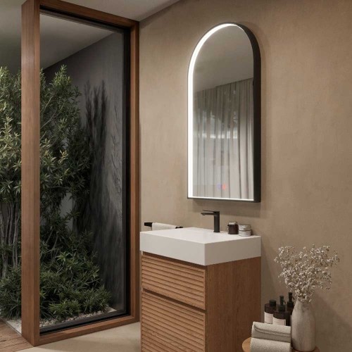 LED огледало за баня IMEX Roma 60x110 см с нагревател