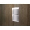 Ниша за баня с два рафта и LED осветление MEDIMEX MARSHALL  33×63 см, различни цветове - цена: 294.00€ (575.01лв.)