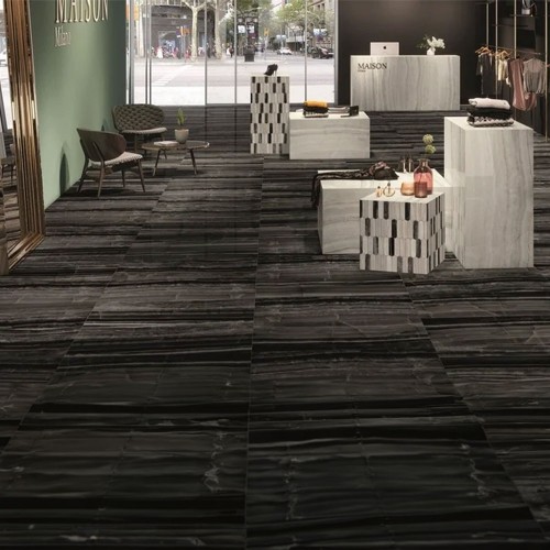 Гранитогрес MODA Onice Nero 60x60/60x120