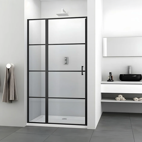 Отваряема врата K100B/K120B черни профили