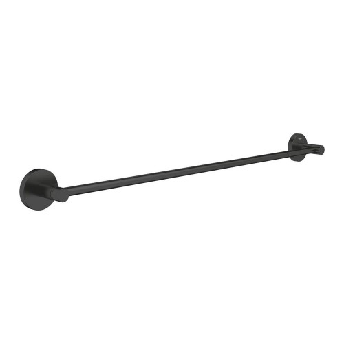 Закачалка за хавлии GROHE Essentials, черен мат