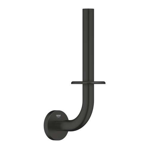Допълнителна поставка за тоалетна хартия GROHE Essentials, черен мат