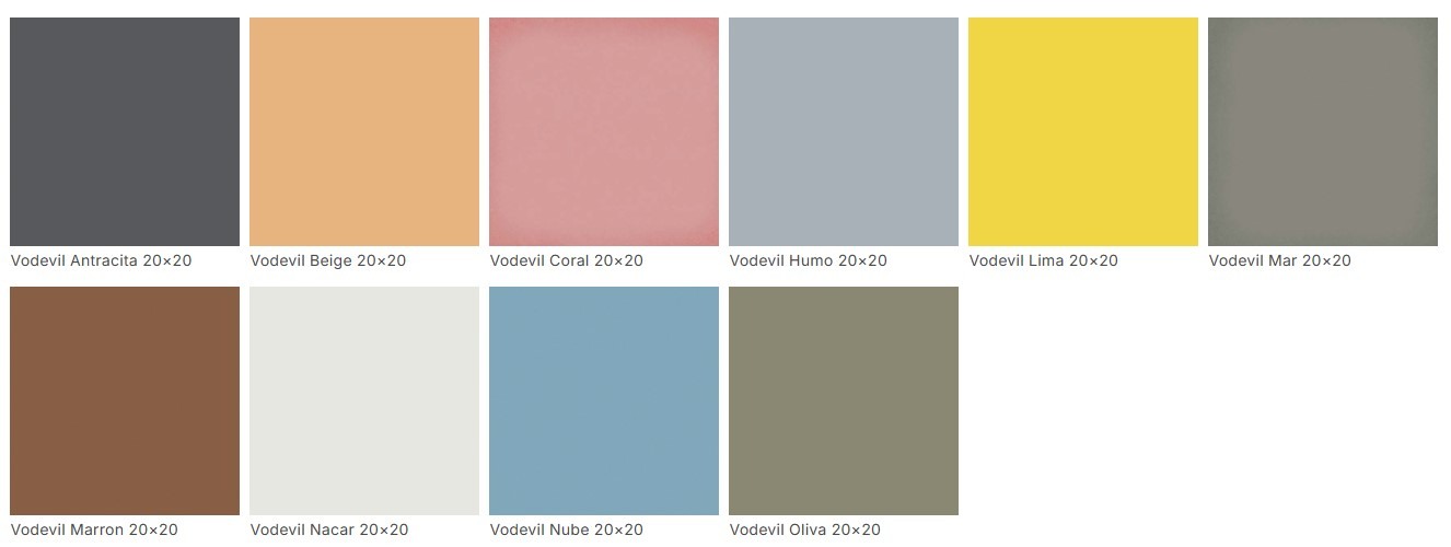 Гранитогрес VIVES Vodevil 20x20 - цена: 44.48€ (87.00лв.)