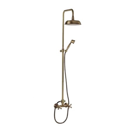 Ретро душ колона DEMM STERLING 15000Br,бронз