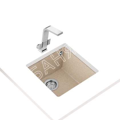 Подплотова гранитна мивка TEKA Square 40.40 TG - цена: 239.00€ (467.44лв.)